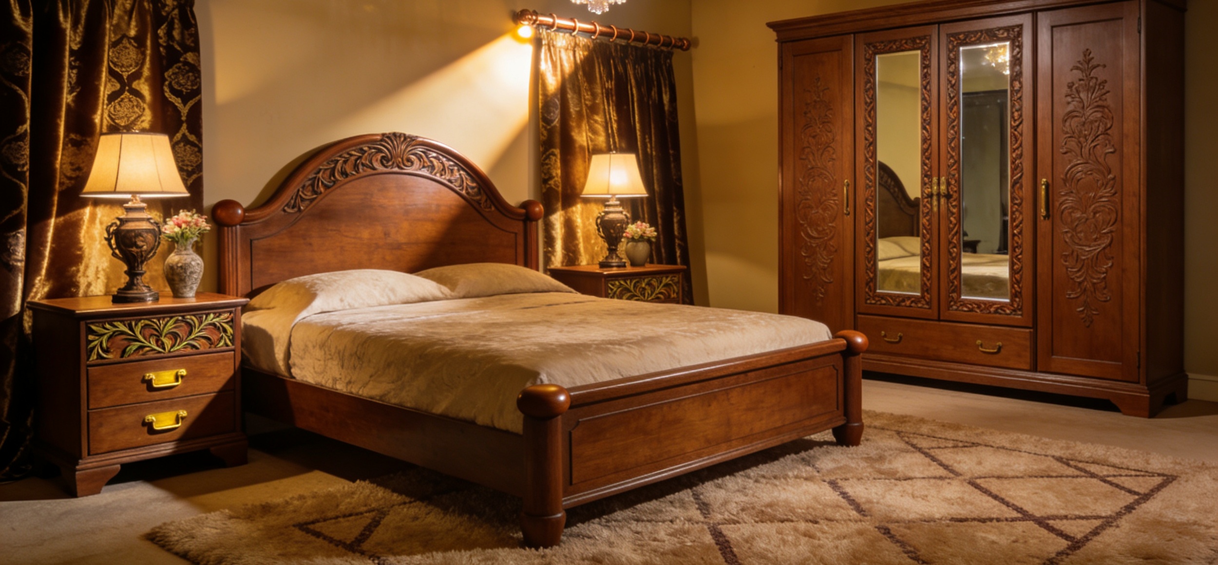 实木雕琢 • 奢享寝居